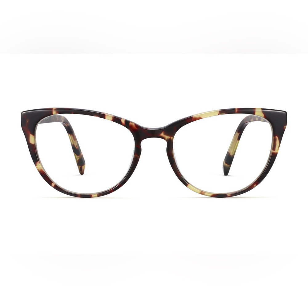 Warby Parker - Shea Burnt Lemon Tortoise LIKE NEW